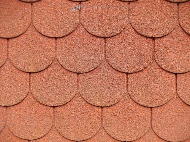 A tiled roof with a waterproof seal to prevent water damage